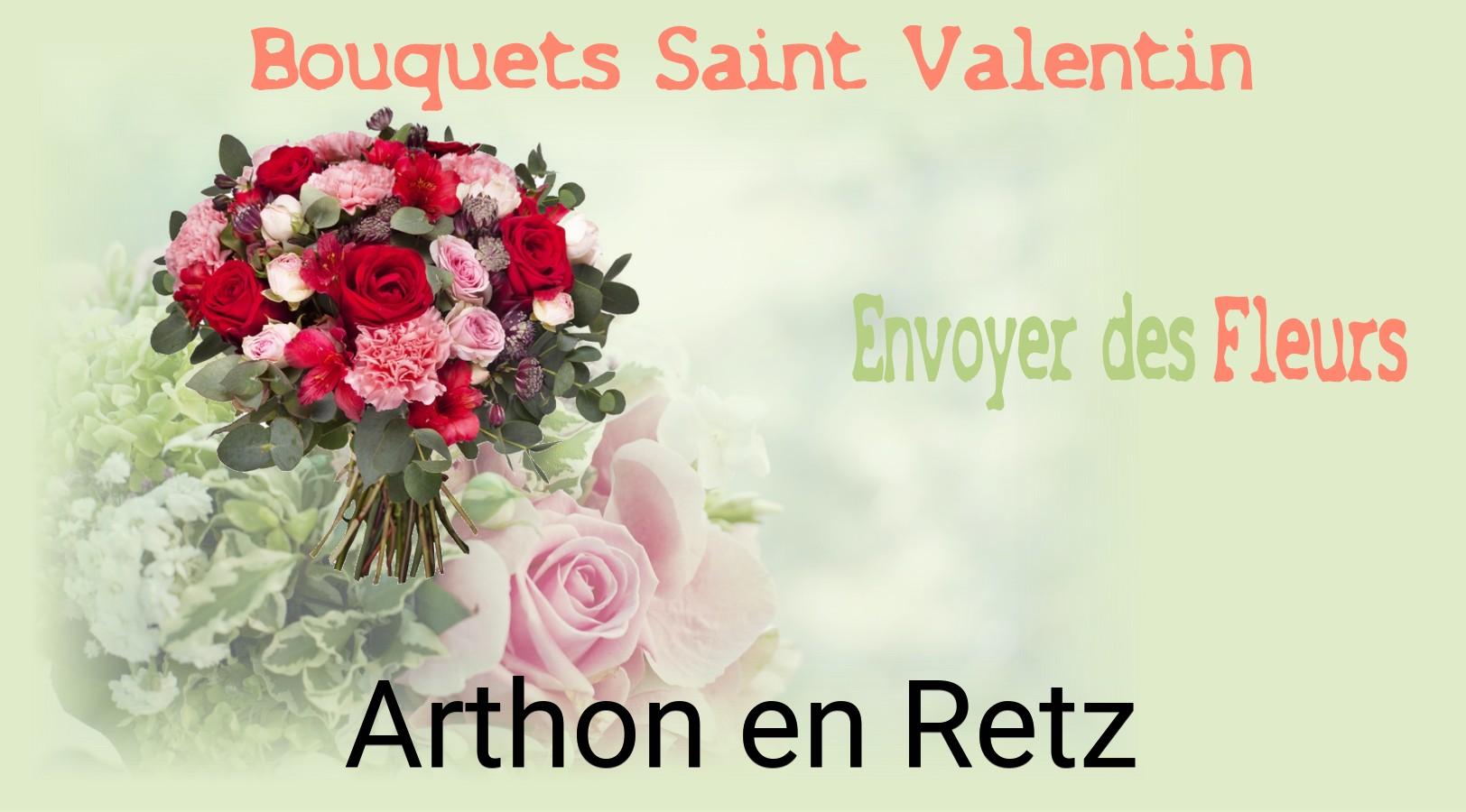Roses de Saint-Valentin livrées à Arthon-en-Retz